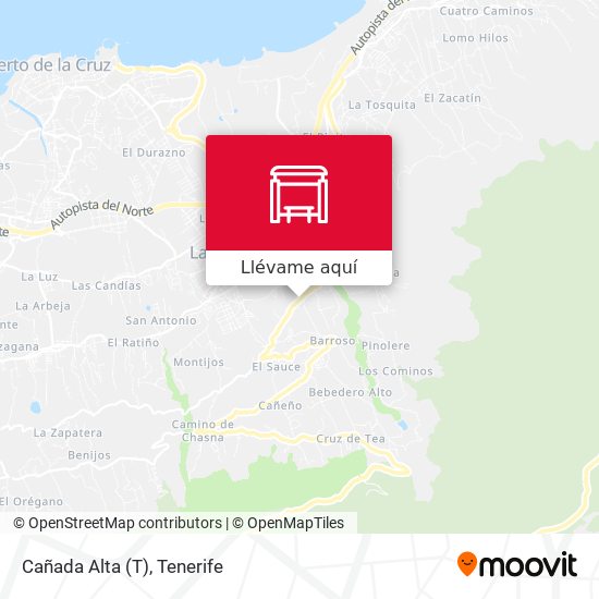 Mapa Cañada Alta (T)