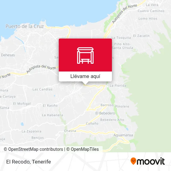 Mapa El Recodo