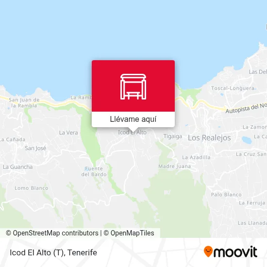 Mapa Icod El Alto (T)