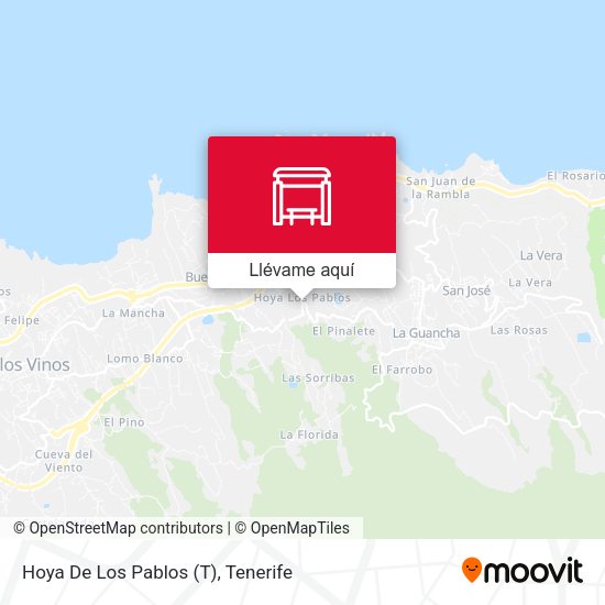 Mapa Hoya De Los Pablos (T)