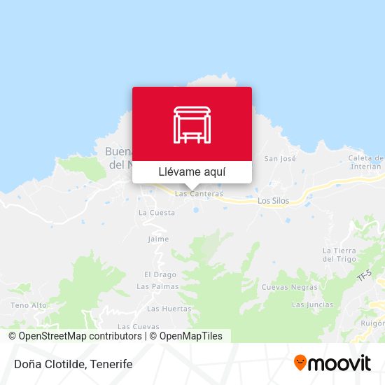 Mapa Doña Clotilde