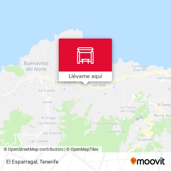 Mapa El Esparragal