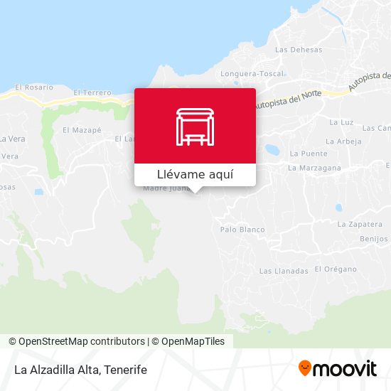 Mapa La Alzadilla  Alta