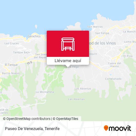 Mapa Paseo De Venezuela