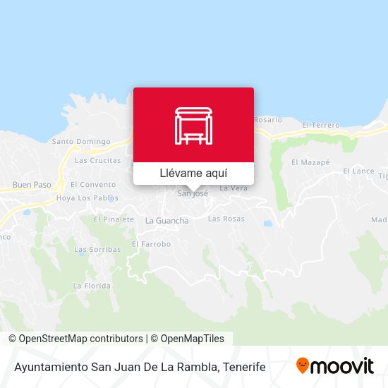 Mapa Ayuntamiento San Juan De La Rambla