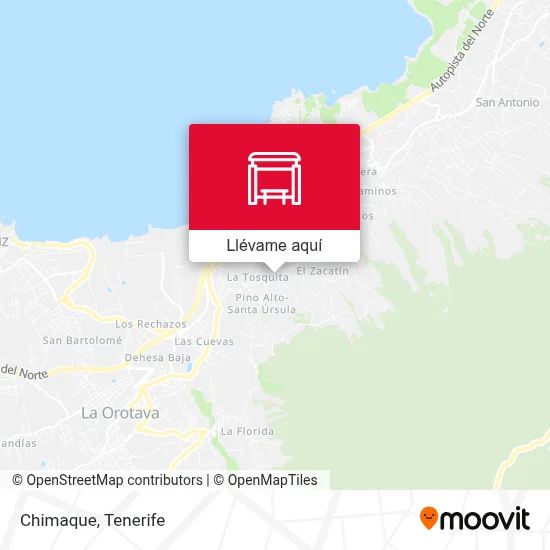 Mapa Chimaque