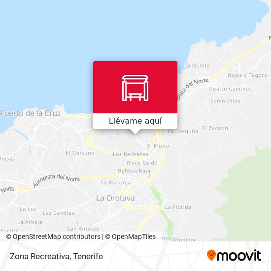 Mapa Zona Recreativa