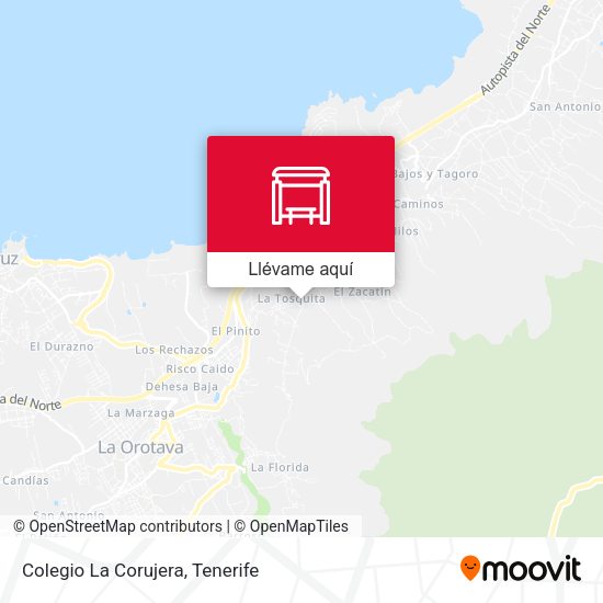 Mapa Colegio La Corujera