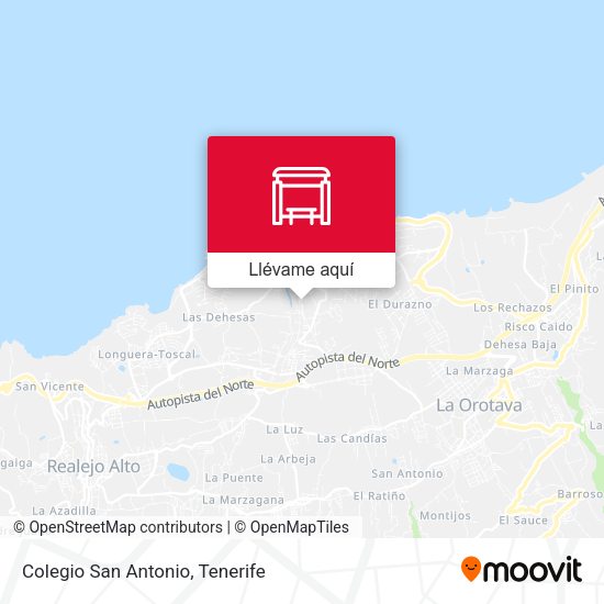 Mapa Colegio San Antonio
