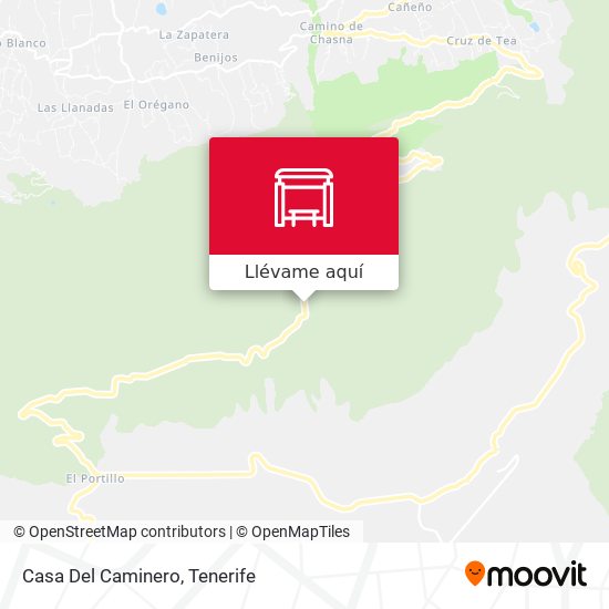 Mapa Casa Del  Caminero