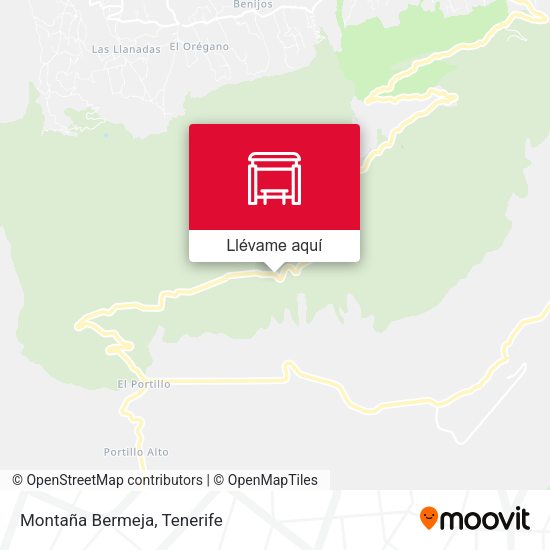Mapa Montaña Bermeja