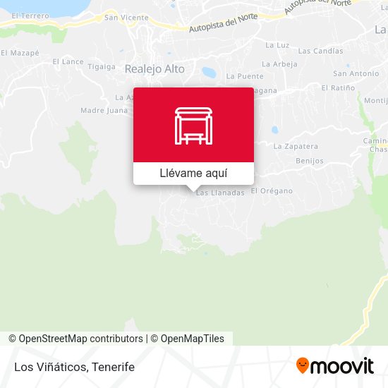 Mapa Los Viñáticos