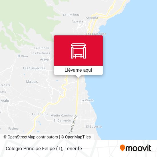 Mapa Colegio Principe Felipe (T)