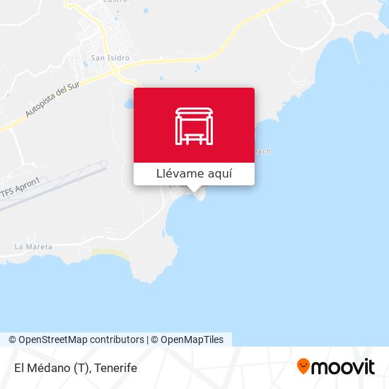 Mapa El Médano (T)