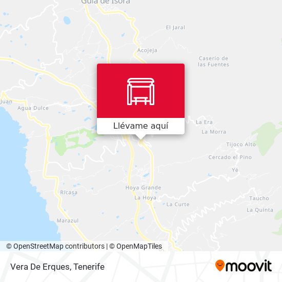 Mapa Vera De Erques