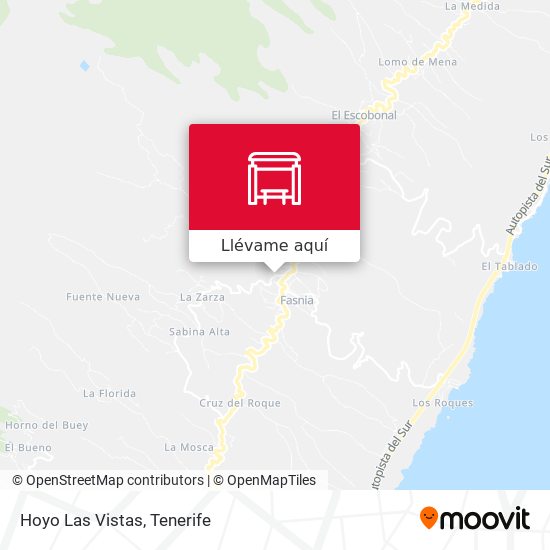 Mapa Hoyo Las Vistas