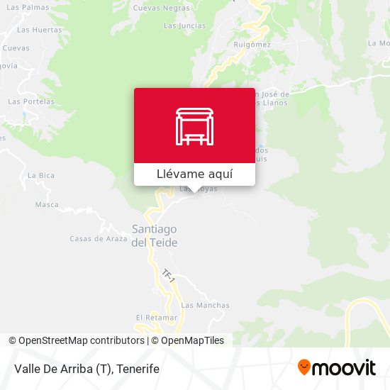 Mapa Valle De Arriba (T)