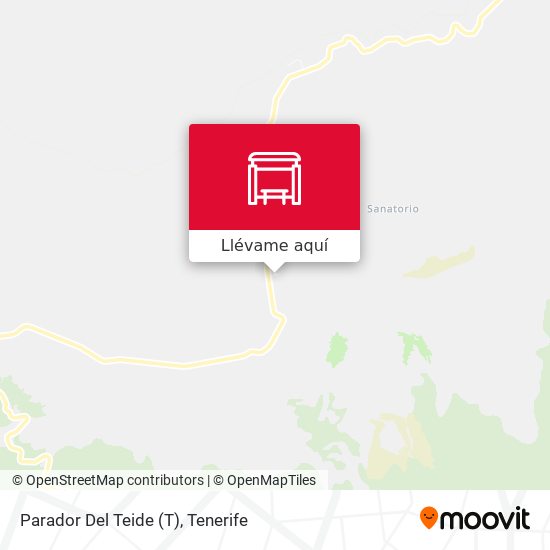 Mapa Parador Del Teide