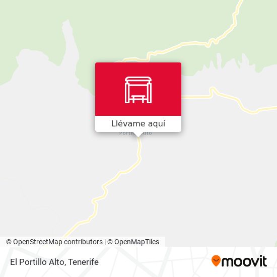 Mapa El Portillo Alto
