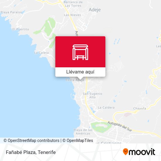 Mapa Fañabé Plaza
