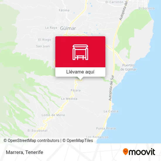 Mapa Marrera
