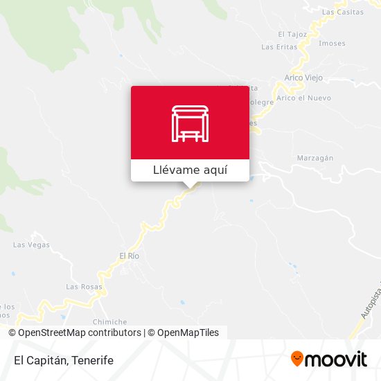 Mapa El Capitán