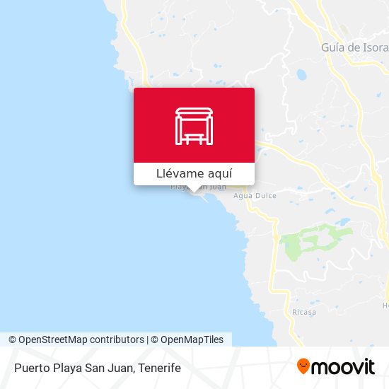 Mapa Puerto Playa San Juan