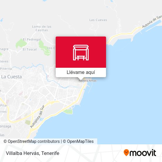 Mapa Villalba Hervás