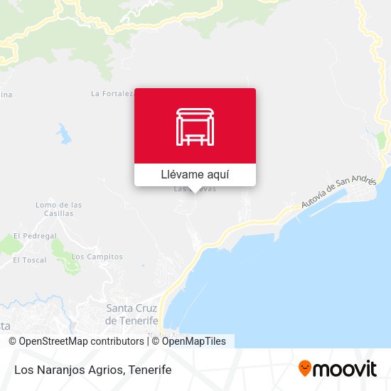Mapa Los Naranjos Agrios
