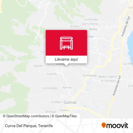 Mapa Curva Del Parque