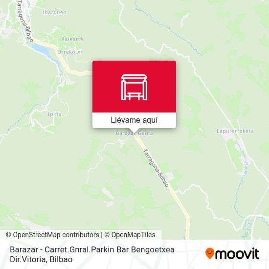 Mapa Barazar - Carret.Gnral.Parkin Bar Bengoetxea Dir.Vitoria
