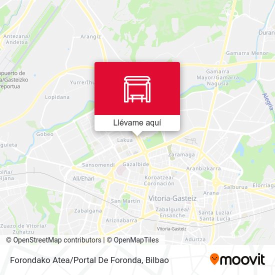 Mapa Forondako Atea / Portal De Foronda
