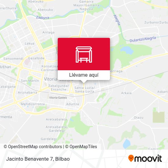 Mapa Jacinto Benavente 7