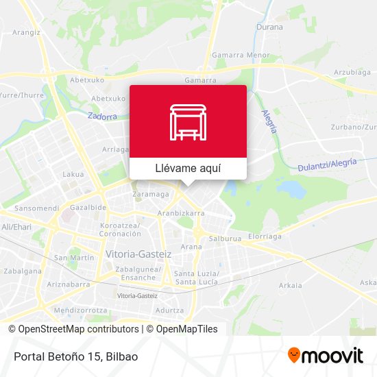 Mapa Portal Betoño 15