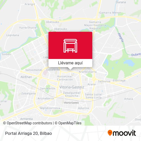 Mapa Portal Arriaga 20