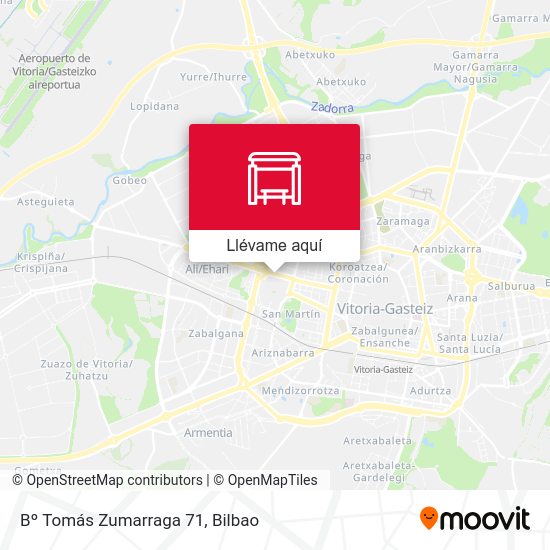 Mapa Bº Tomás Zumarraga 71