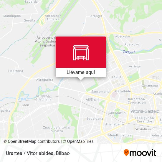 Mapa Urartea / Vitoriabidea