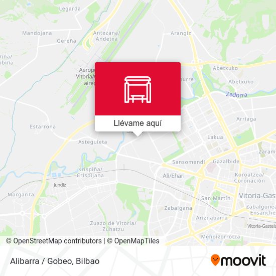 Mapa Alibarra / Gobeo