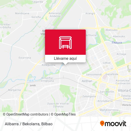 Mapa Alibarra / Bekolarra