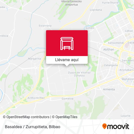 Mapa Basaldea / Zurrupitieta