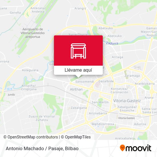 Mapa Antonio Machado / Pasaje
