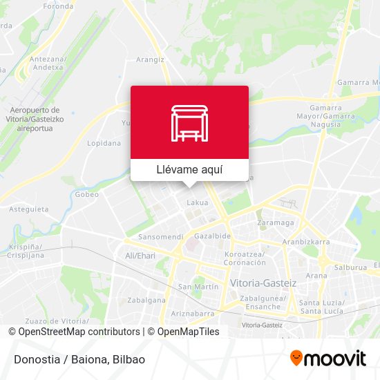 Mapa Donostia / Baiona