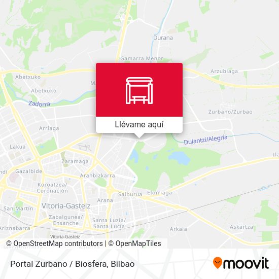 Mapa Portal Zurbano / Biosfera