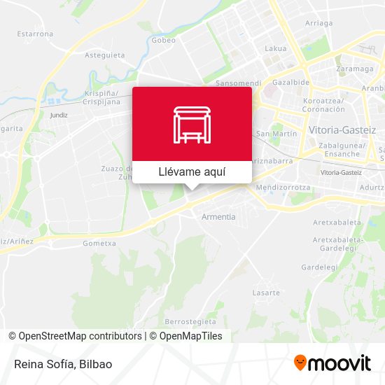Mapa Reina Sofía
