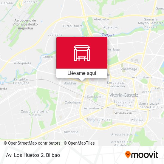 Mapa Av. Los Huetos 2