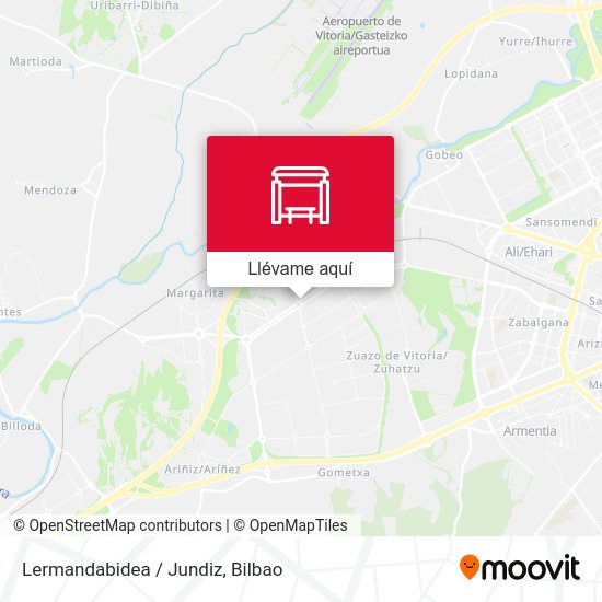Mapa Lermandabidea / Jundiz