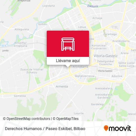 Mapa Derechos Humanos / Paseo Eskibel