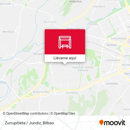 Mapa Zurrupitieta / Jundiz