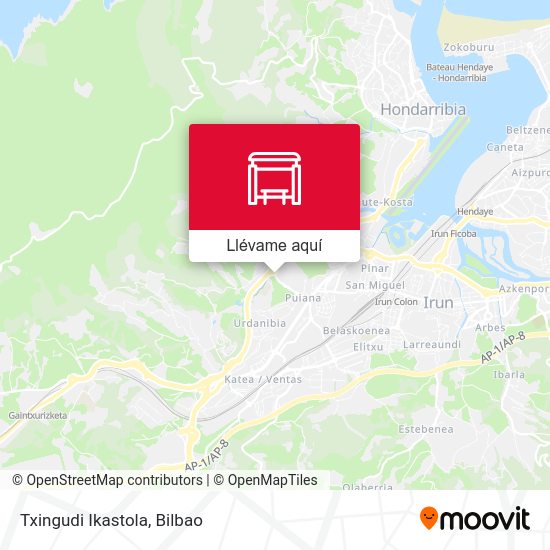 Mapa Txingudi Ikastola
