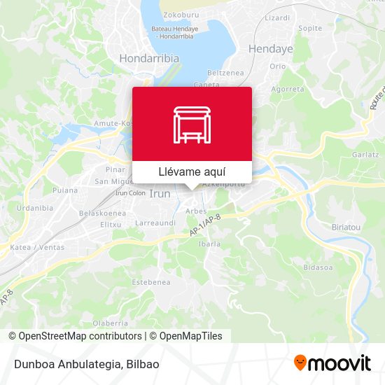 Mapa Dunboa Anbulategia